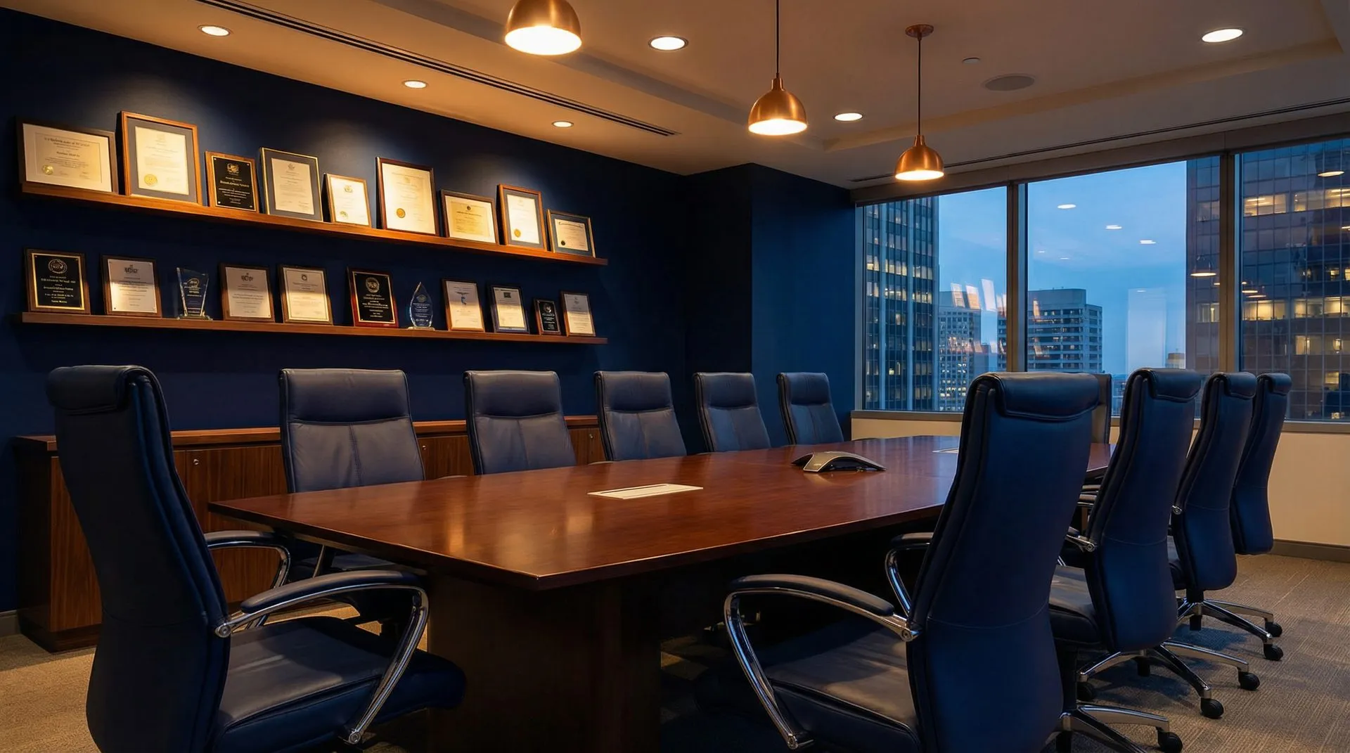 Premium corporate meeting room